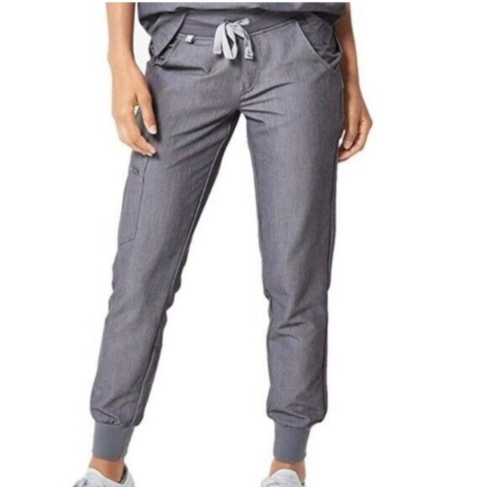 Figs Women’s Zamora Jogger Scrub Pants Graphite Size XXL